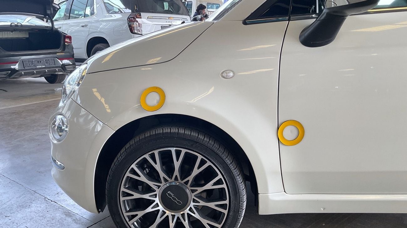 فيات 500 1.4L 100HP LOUNGE | شامل الضمان | 0 ﺪﻔﻋﺓ ﺃﻮﻟﻯ