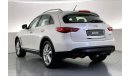 Infiniti QX70 Luxury / Luxe Sensory | 1 year free warranty | 1.99% financing rate | Flood Free