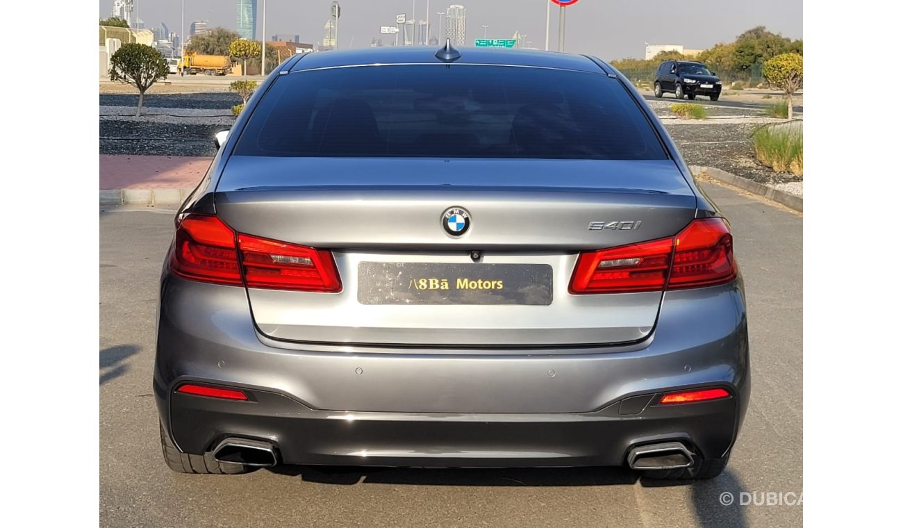 BMW 540i M Sport GCC - Accident Free - Original Paint - Well Maintained