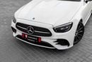 مرسيدس بنز E200 E200 AMG Convertible | 3,917 P.M | 0% Downpayment | 2028 WARRANTY