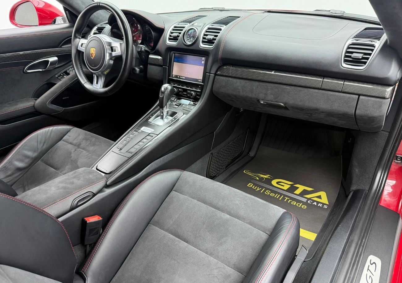 Porsche 718 Cayman GTS 4.0L A/T 2016 Porsche Cayman GTS – Agency Full Service History, GCC