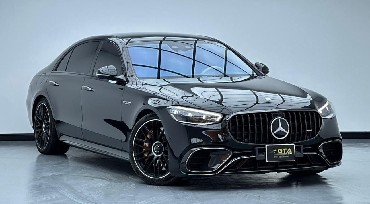 Mercedes-Benz S 63 AMG 2024 Mercedes S63 E Performance, 2026 Mercedes Warranty, 2 Years Mercedes Service Contract, FSH