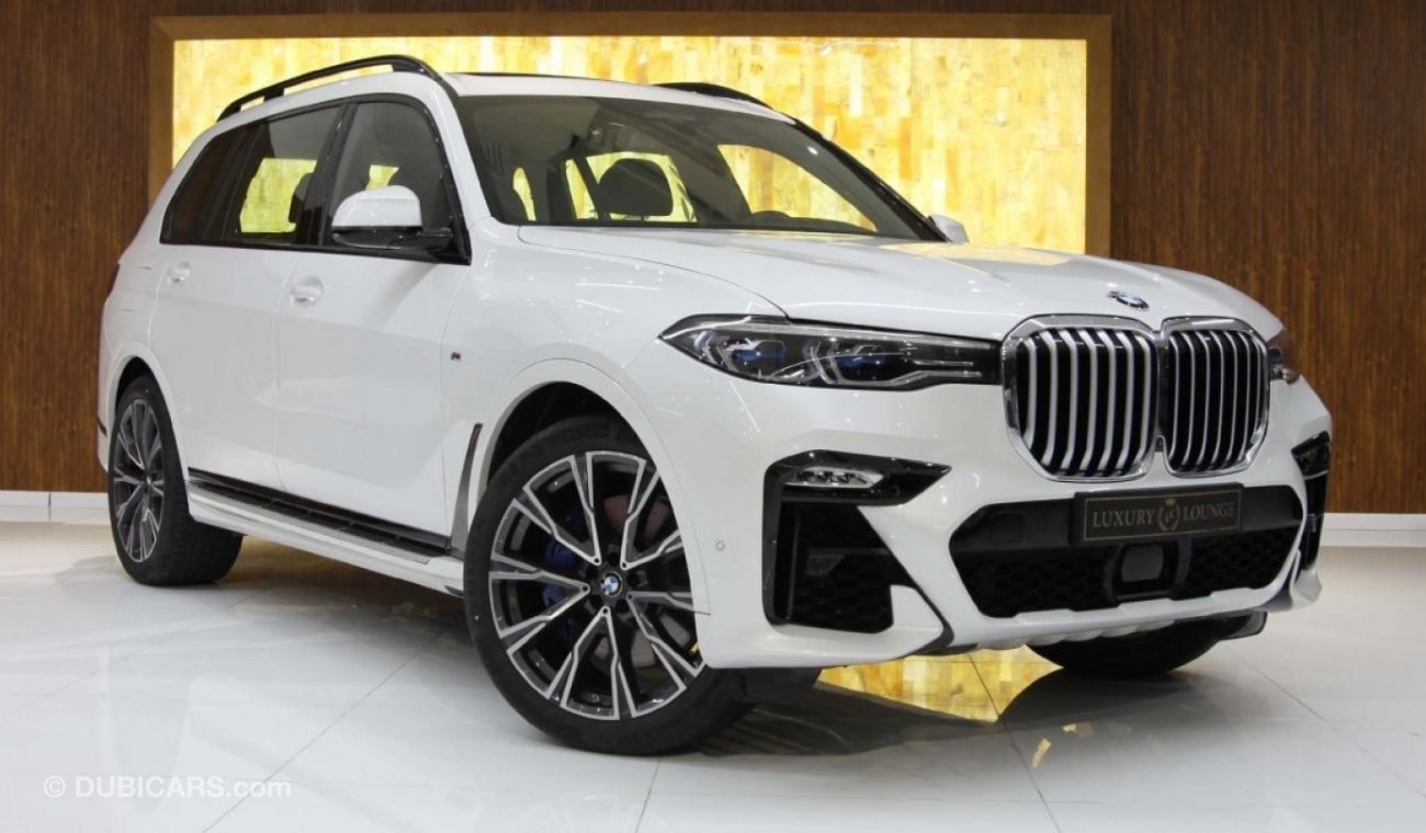 BMW X7 2019 BMW X7 xDrive50i M AERODYNAMICS PACKAGE, GCC,WARRANTY AND CONTRACT SERVICE.