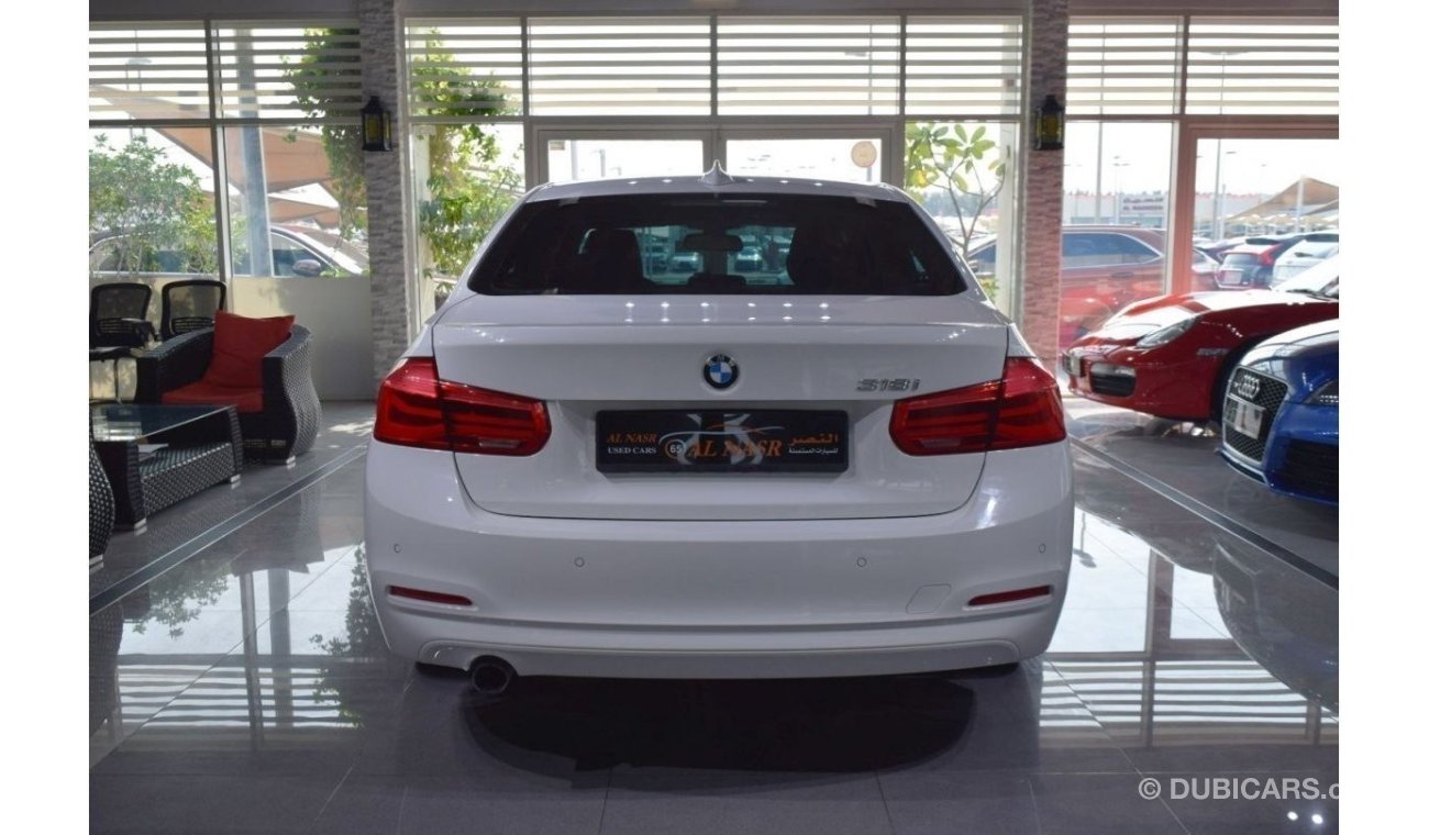 BMW 318i Std 318i | GCC Specs | 1.5L | Full Service History | Single Owner | Accident Free | Excellent Condit