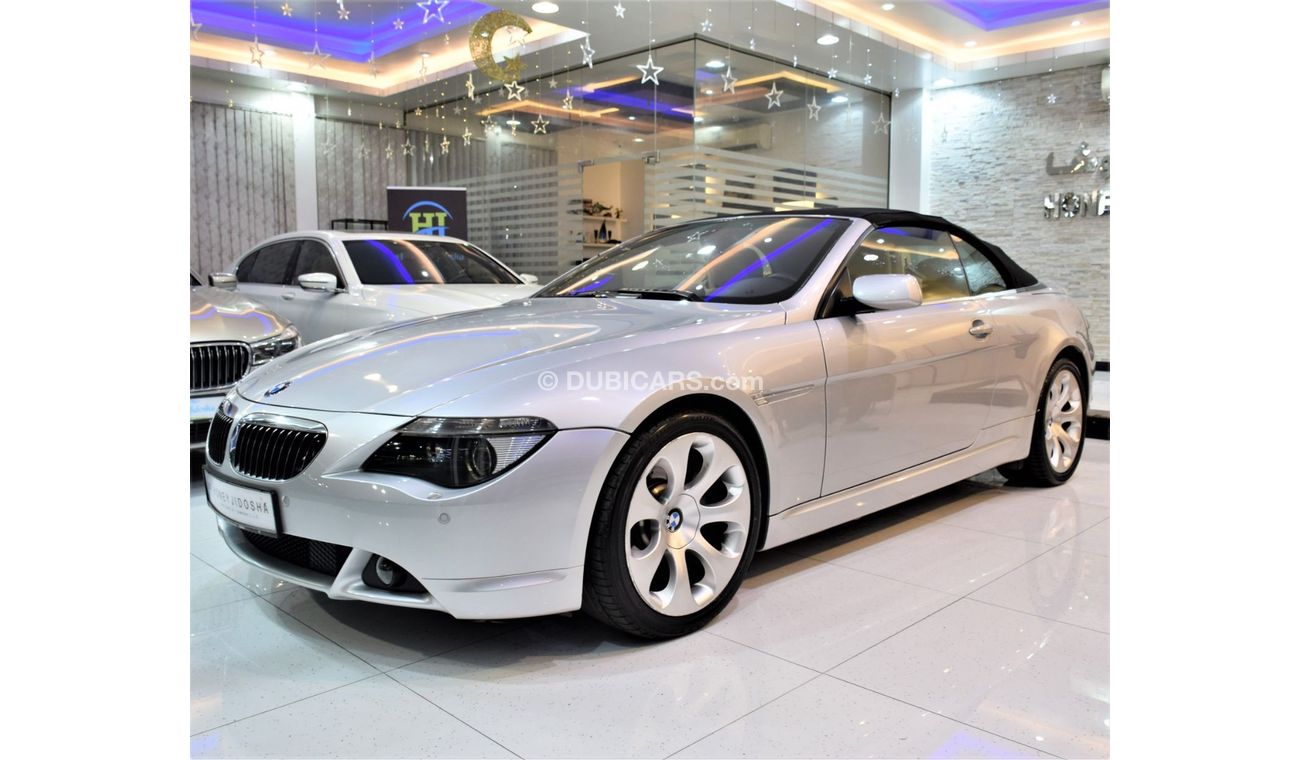 BMW 650i PERFECT CONDITION! BMW 650i 2006 Model!! in Silver Color! GCC Specs