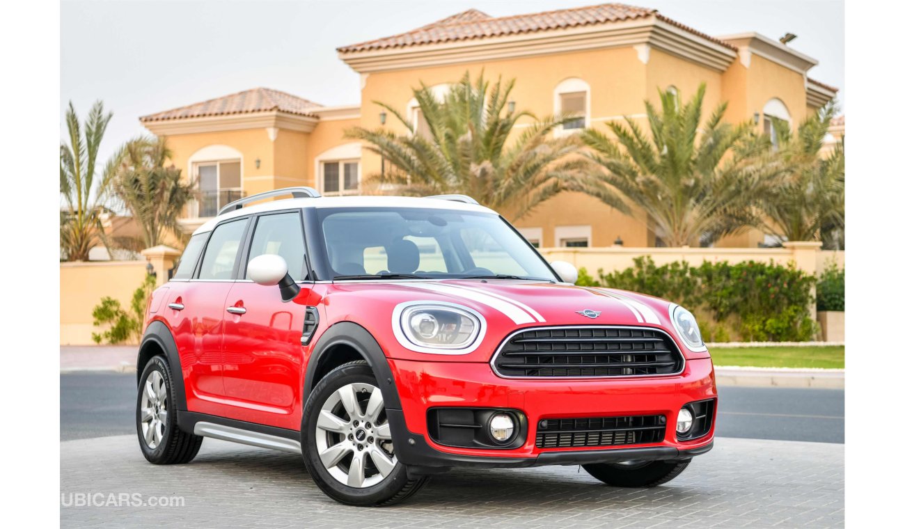 Mini Cooper Countryman 5 Years Agency Warranty & Service Contract! Only AED 1,939 Per Month!