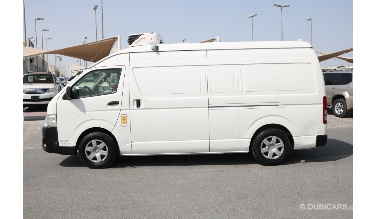 Toyota Hiace HI ROOF FREEZER VAN WITH GCC SPECS 2014