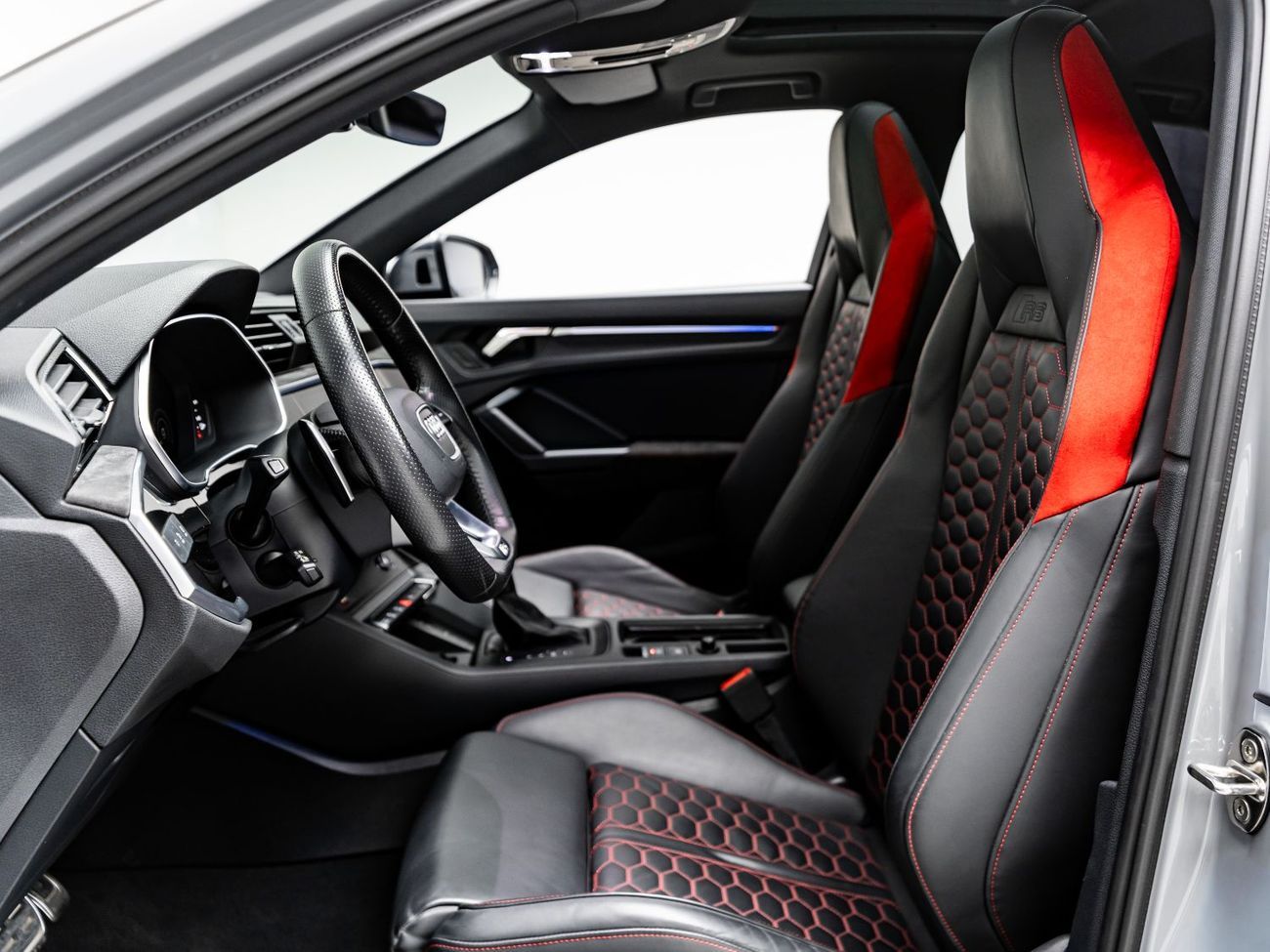 Audi RS Q3 Sportback TFSI quattro 2.5L 2023 Audi RSQ3, 2.5L I5, AWD, 400 bhp, 7 Speed Automatic.