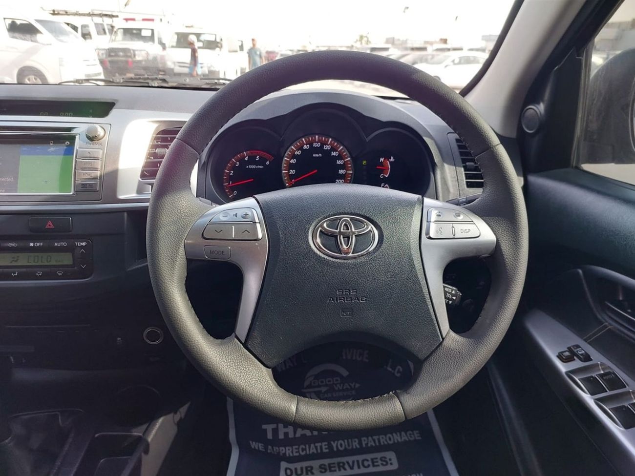 تويوتا هيلوكس TOYOTA HILUX PICKUP RHD 2014 MODEL 3.0 L DIESEL AUTOMATIC(PM35606)