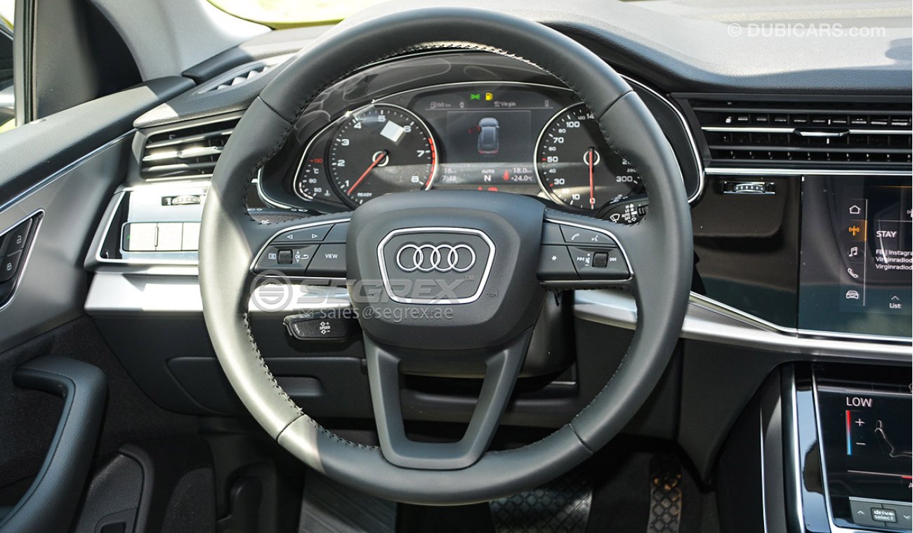 Audi Q8 2020YM Quattro , 3.0L V6, 55TFSI, 0km, الى جميع الوجهات ,للتصدير والتسجيل