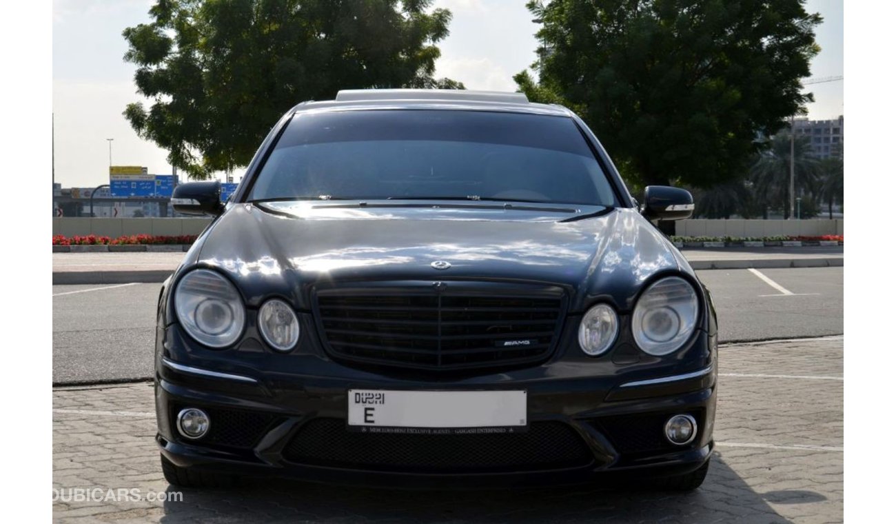 مرسيدس بنز E 63 AMG Fully Loaded in Excellent Condition