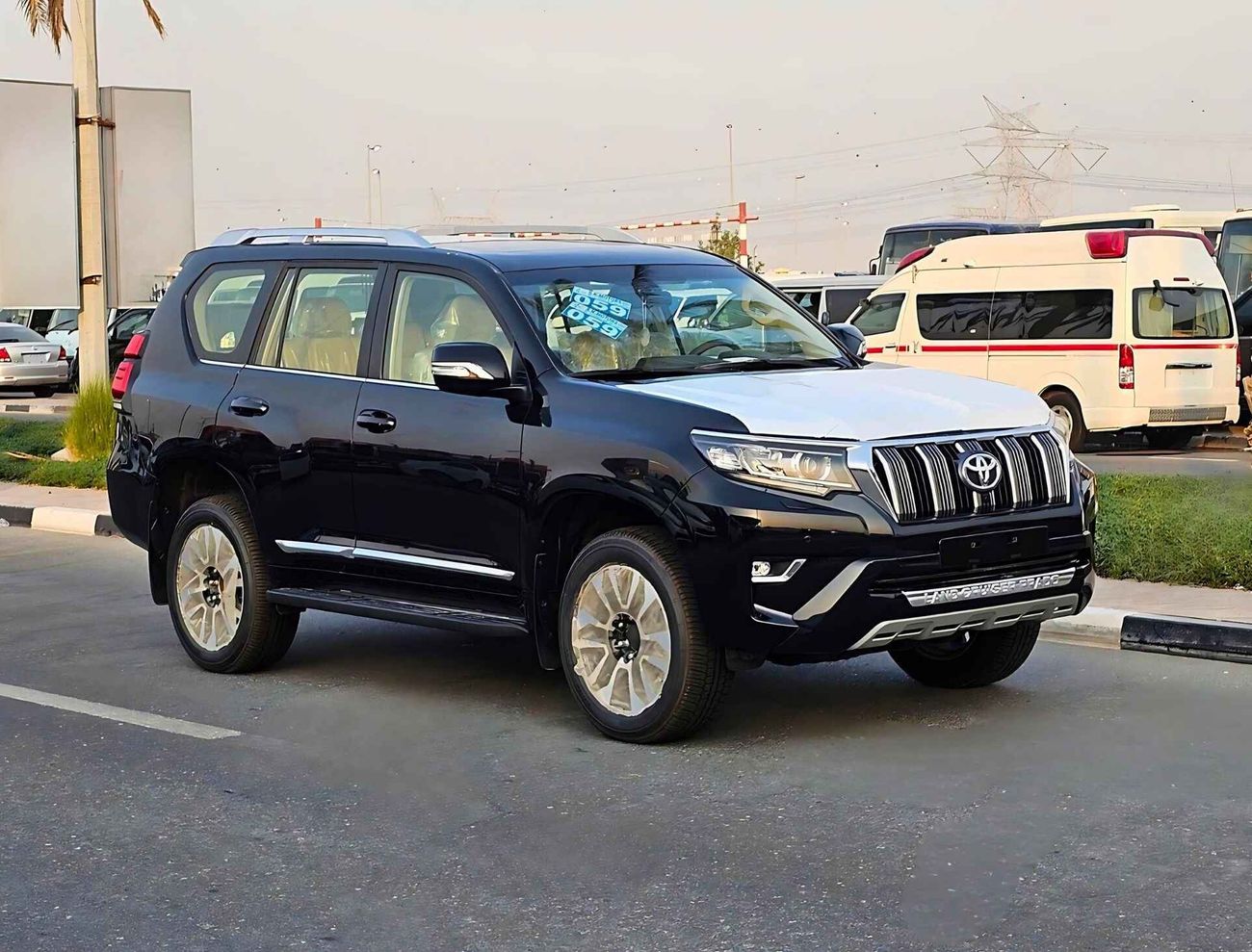 تويوتا برادو VX1 / 4.0L V6 / AUTO A.C / DRIVER POWER SEAT / WOOD INTERIOR (CODE# PSR40VX1)