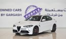 Alfa Romeo Giulia QUADRIFOGLIO | 2.9L TWIN TURBO | GCC | WARRANTY