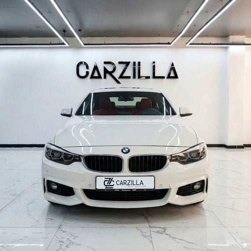 BMW 420i M Sport 2.0L AED 1,273 / Monthly l 0% Down Payment l BMW M Sport coupe  l GCC Specs