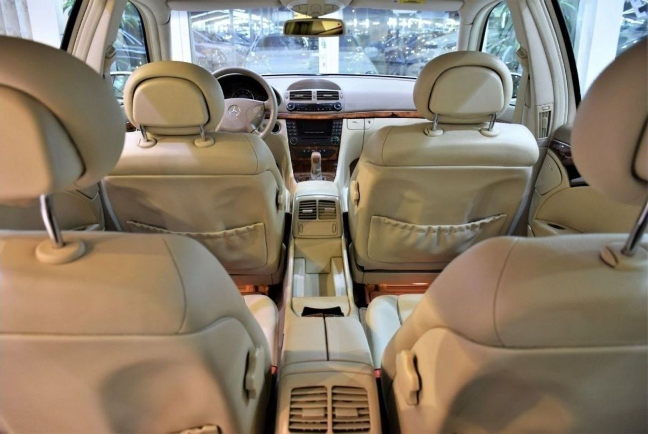 مرسيدس بنز E 320 EXCELLENT DEAL for our Mercedes Benz E320 ELEGANCE ( LIMOUSINE ) 2003 Model!! in White Color! GCC Sp