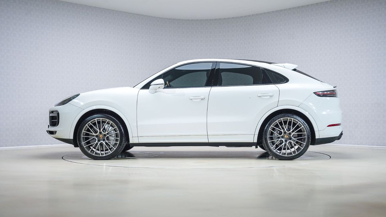 Porsche Cayenne Turbo 4.0L (550 HP) | AED 4,742 PM | Warranty March -2026 | GCC
