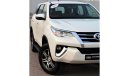 Toyota Fortuner Toyota Fortuner 2018 GCC 4 cylinder in excellent condition without accidents, very clean from inside