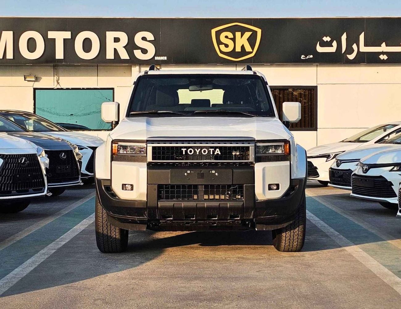 Toyota Prado ALL ROUNDER TURBO STD / 2.8L DIESEL V4 / SUNROOF/COOL BOX (CODE # P28AR2)