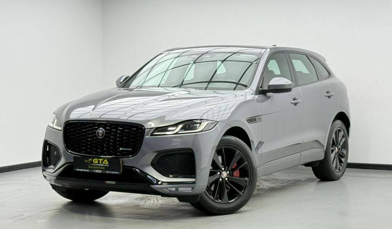 Jaguar F Pace 2022 Jaguar F-Pace P250 R-Dynamic, 2027 Jaguar Warranty + Service Pack, Low Km, Fully Loaded, GCC