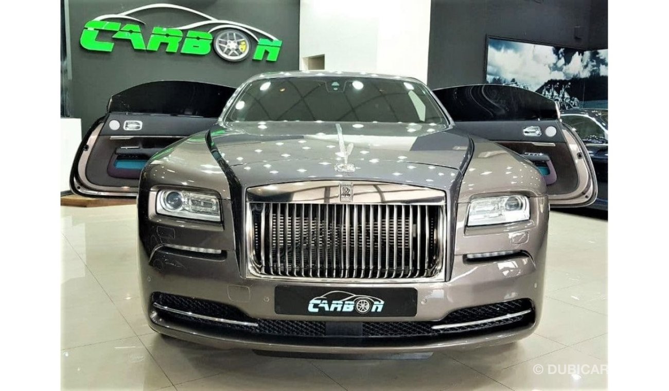 رولز رويس واريث ROLLS ROYCE WRAITH 1 OF 1 THE THREE DECADES SPECIAL CELEBRATION ORDER WITH 32K KM ONLY FOR 669K AED