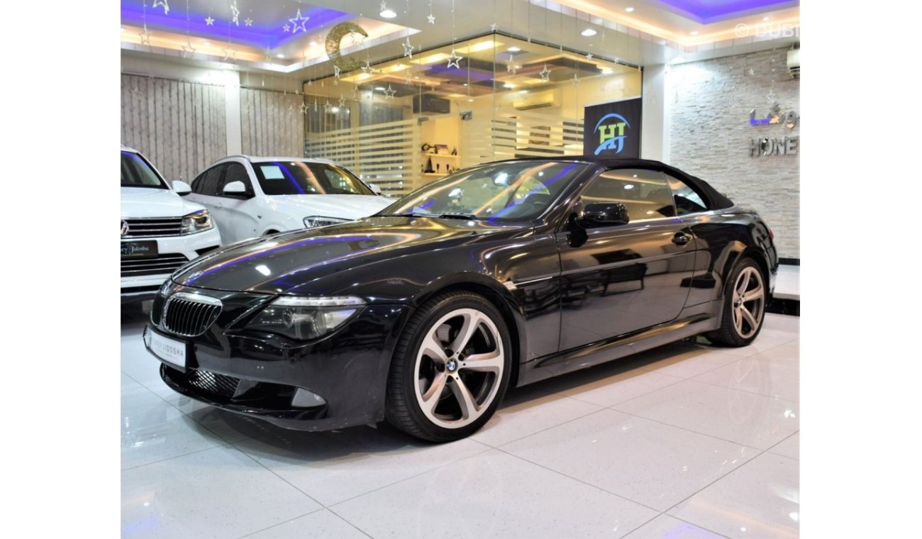 BMW 650i EXCELLENT DEAL for our BMW 650Ci 2008 Model!! in Black Color! GCC Specs