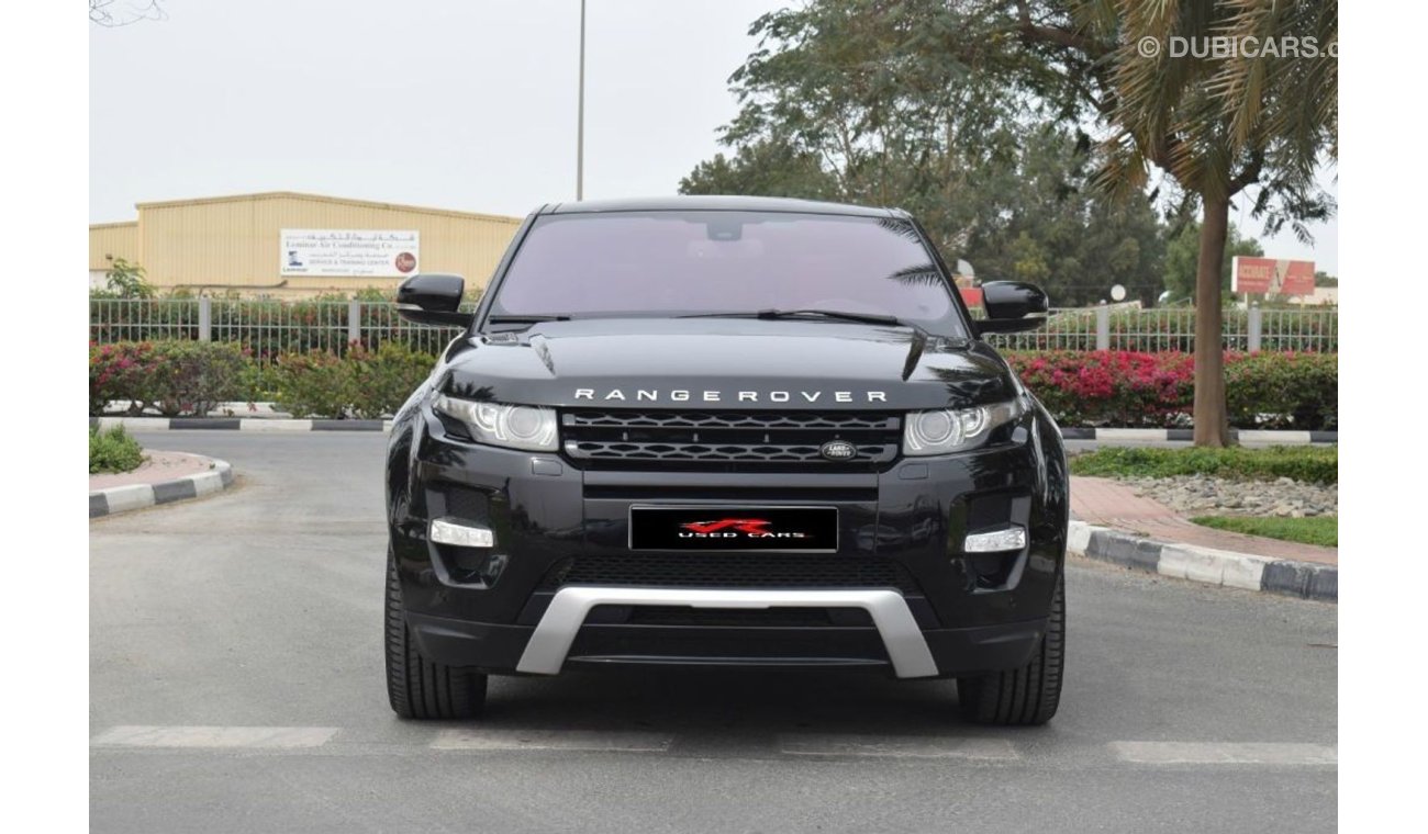 Land Rover Range Rover Evoque 2013 - GCC SPECS - WARRANTY - 1360 PER MONTH -