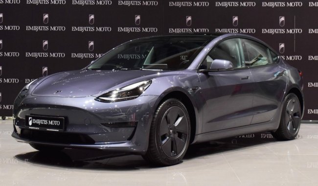 Tesla Model 3 2023 | Under Warranty | New Car | Perfect Condition | GCC | Price Negotiable