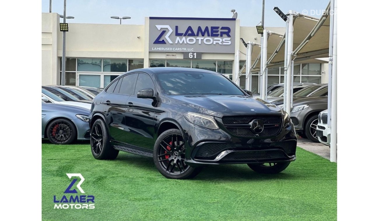 Mercedes-Benz GLE 63 AMG S Coupe 3300 MONTHLY PAYMENS / GLE63s / GCC / SINGLE OWNER / NO ACCIDENTS