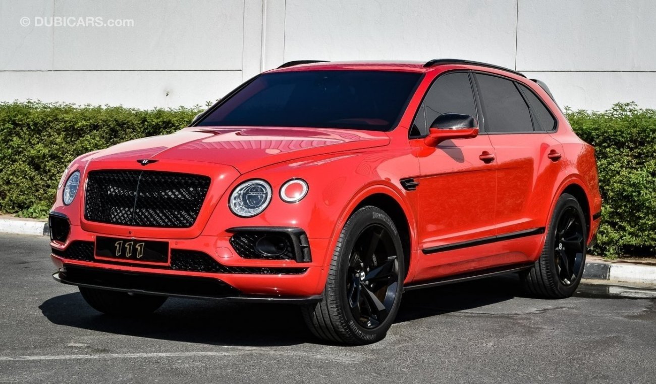 Bentley Bentayga W12 / GCC Specifications