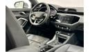 أودي Q3 2021 Audi Q3 35 TFSI S-Tronic, April 2024 Audi Warranty, April 2026 Service Package, Low Kms, GCC