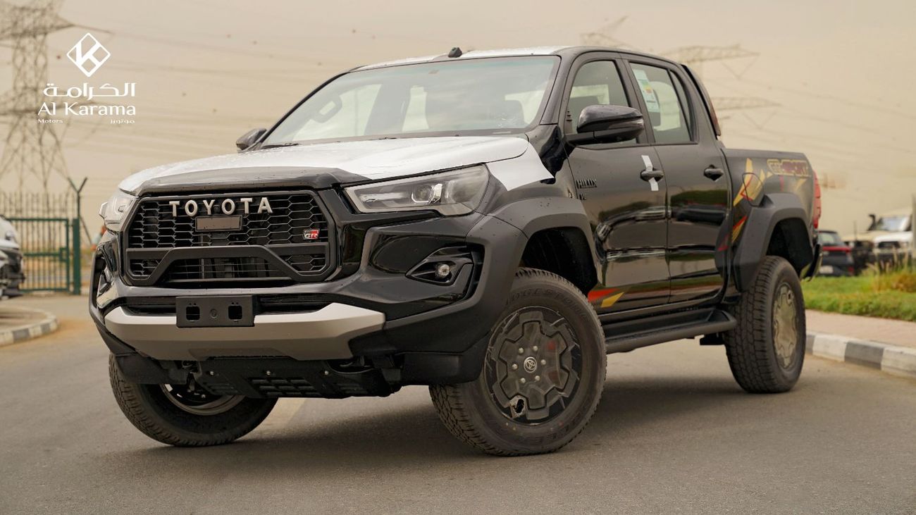 تويوتا هيلوكس محرك V6 سعة 4.0 لتر | كامل المواصفات | كاميرا 360 درجة | قفل تفاضلي | مبدلات سرعة يدوية | مقعد كهربا