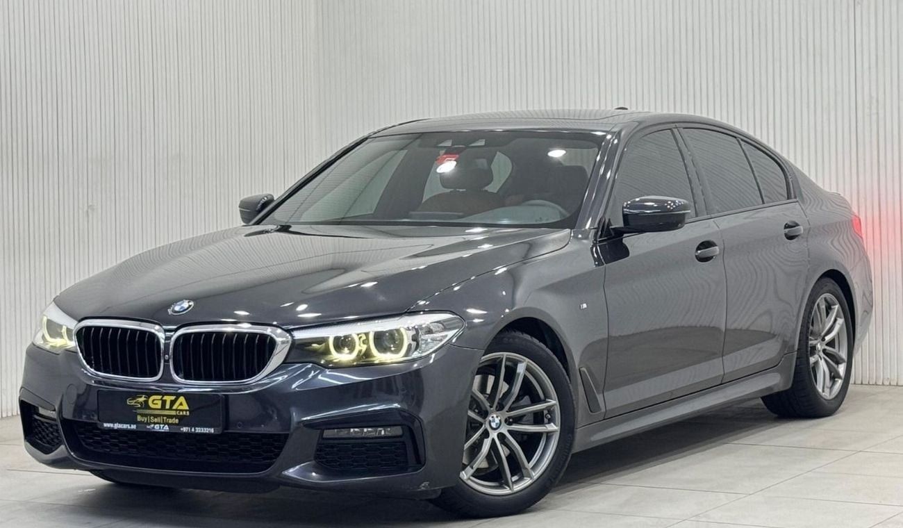 بي أم دبليو 520i 2019 BMW 520i M-Kit, Full BMW (AGMC) Service History, Warranty, Excellent Condition, GCC