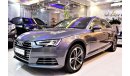 Audi A4 Only 30000 KM !! Under Agency Warranty And With FREE SERVICE !