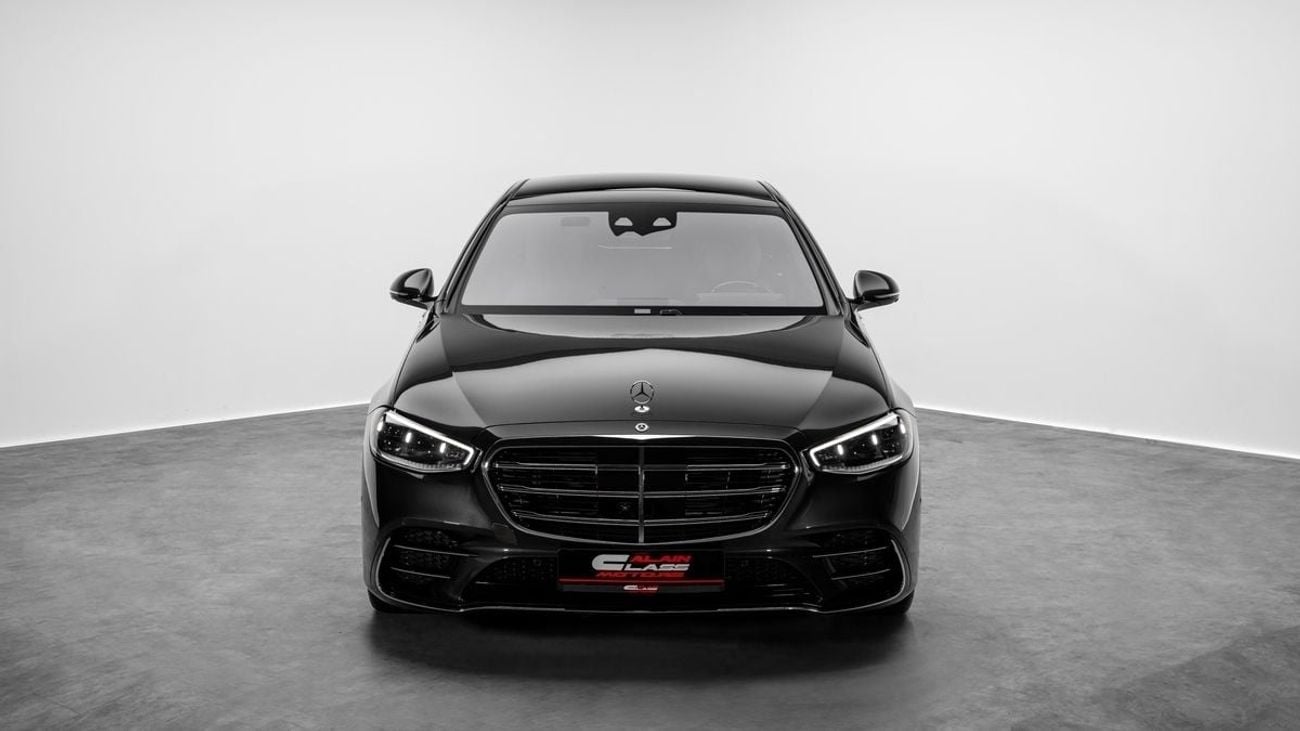 مرسيدس بنز S 500 4MATIC - 2025 - GCC Specs - Under Warranty and Service Contract