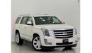 كاديلاك إسكالاد بلاتينوم AED 2,451/ Month I 2015 Cadillac Escalade ( Full Option ), GCC