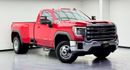 GMC Sierra 2020 GMC Sierra 3500 HD SLE, 1 Year warranty, Full Service History, Excellent Condition, GCC