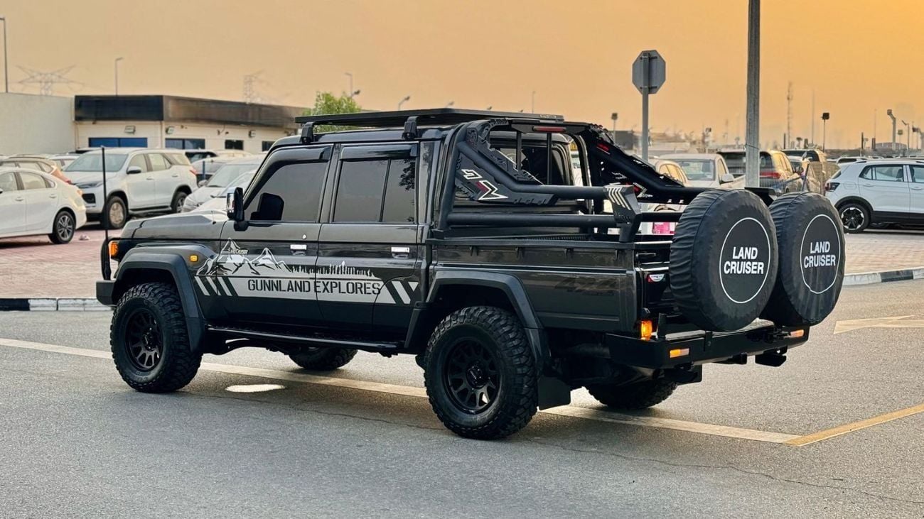 Toyota Land Cruiser Pick Up MODIFIED TO 2024 MODEL | DOUBLE CABIN | MANUAL TRANSMISSION | RHD | 2016 | Back Swing Double Spare W