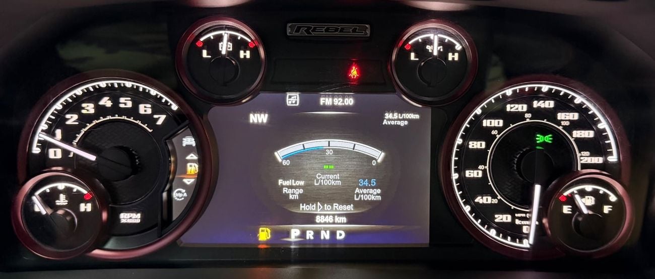 Dodge Ram Van Only 8000 km .. Brand new condition .. V8 .. 5,7 L .. HEMI