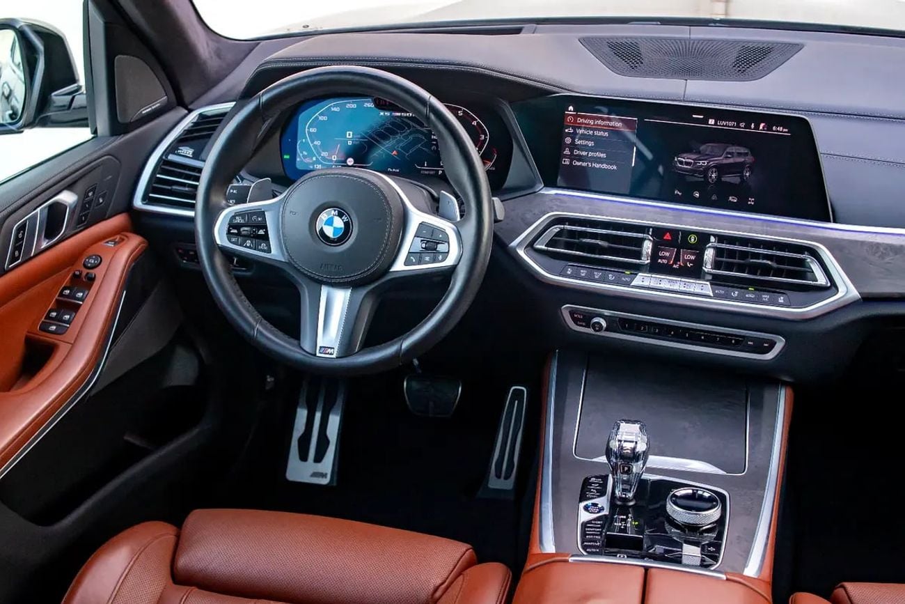 بي أم دبليو X5 M50i EXCLUSIVE M50i GCC - No Accident - FSH - Under warranty