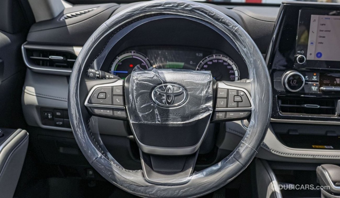 Toyota Highlander GLE Hybrid AWD 2.5L , GCC 2023 , 0Km , (ONLY FOR EXPORT)