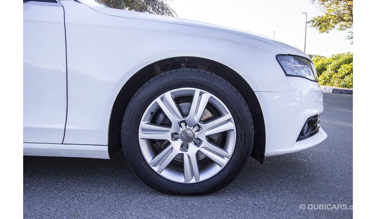 Audi A4 AUDI A4 -2011 - GCC - ZERO DOWN PAYMENT - 1585 AED/MONTHLY