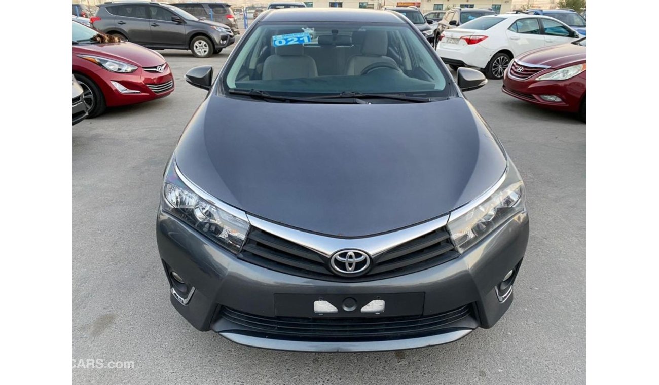 Toyota Corolla 2015 TOYOTA COROLLA 1.6L SE GCC SPECS