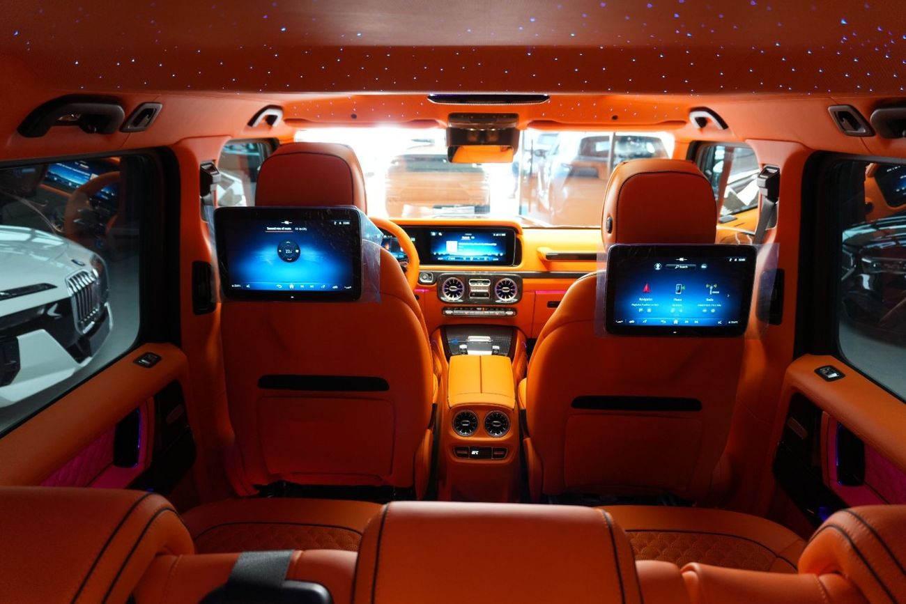 BRABUS 800 - Mercedes-AMG G 63 Mercedes-Benz G 800 - BARABUS - inside Orange - 2025