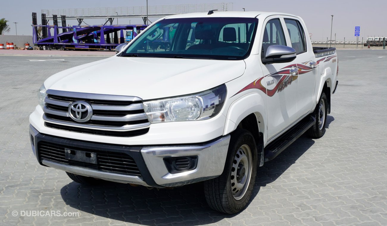 تويوتا هيلوكس CERTIFIED VEHICLE;HILUX 4×4 GLS(GCC SPECS)IN GOOD CONDITION FOR SALE(CODE : 00807)