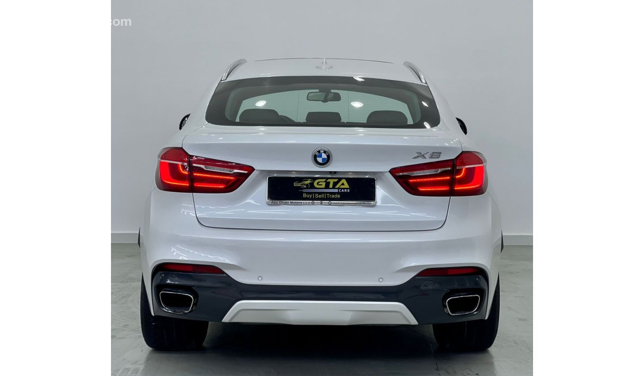 BMW X6 2018 BMW X6 50i M-Sport, Full BMW History, BMW Warranty 2022, BMW Service 2025, Low Kms, GCC