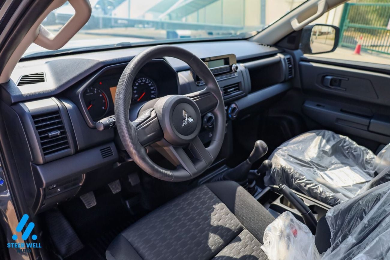 ميتسوبيشي L200 GL 2027 | محرك ديزل سعة 2.4 لتر | كابينة مزدوجة، دفع رباعي | ناقل حركة يدوي 5 سرعات، فئة متوسطة | أفضل 