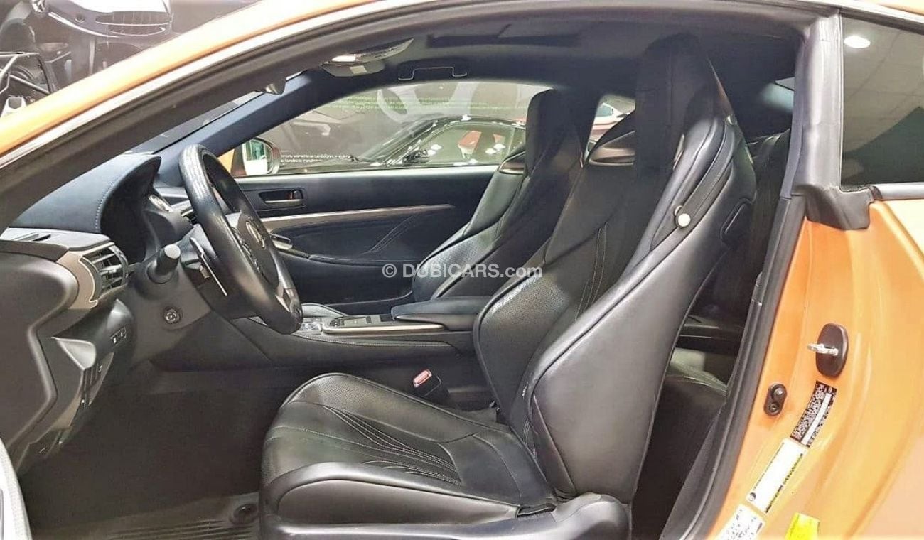 Lexus RC F LEXUS RCF 2015 IN A BEAUTIFUL CONDITION FOR ONLY 115K AED