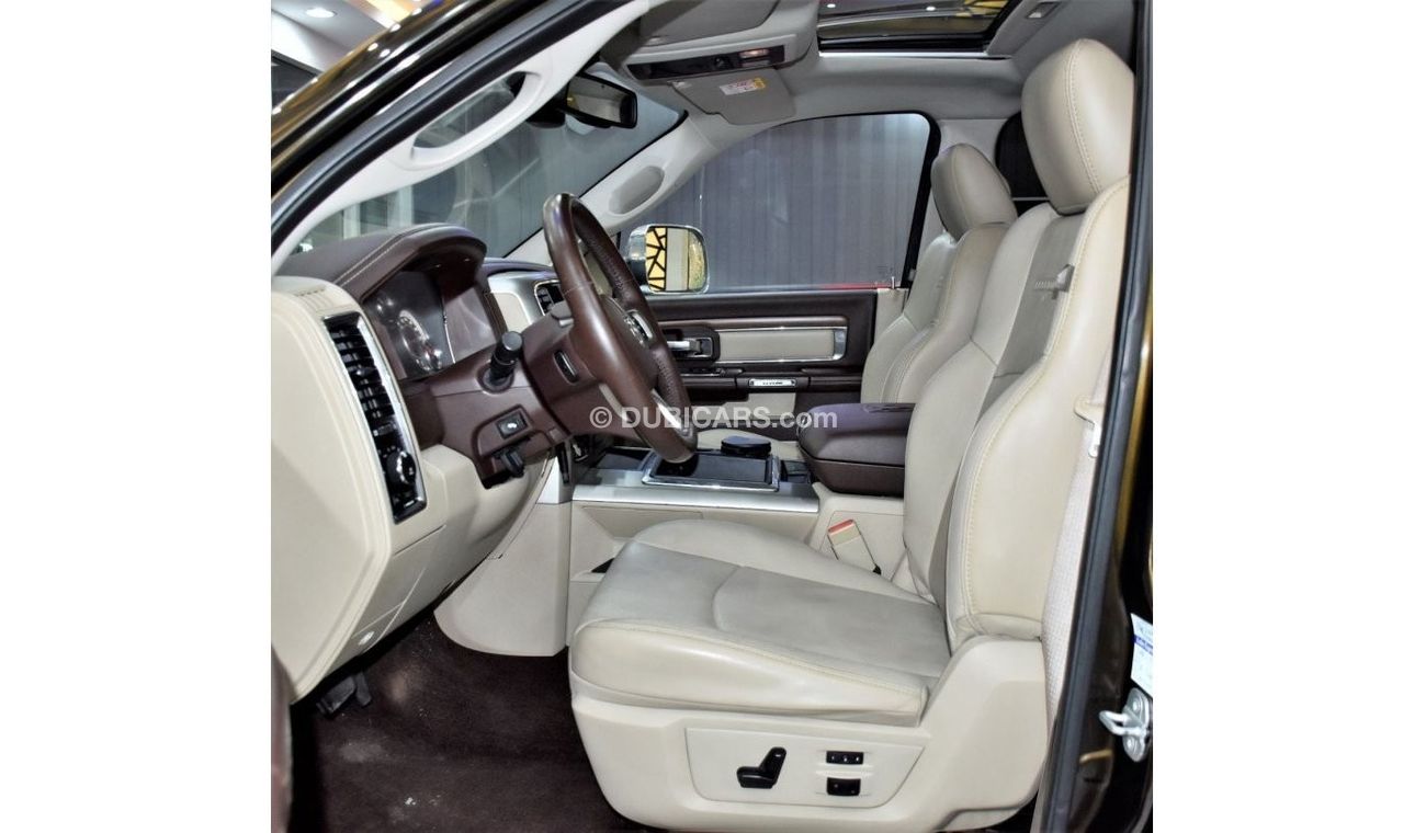 RAM 1500 EXCELLENT DEAL for our Dodge RAM 1500 LARAMIE ( 2013 Model ) in Brown Color GCC Specs