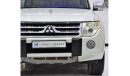 Mitsubishi Pajero EXCELLENT DEAL for our Mitsubishi Pajero GLS 3.8 ( 2010 Model! ) in White Color! GCC Specs