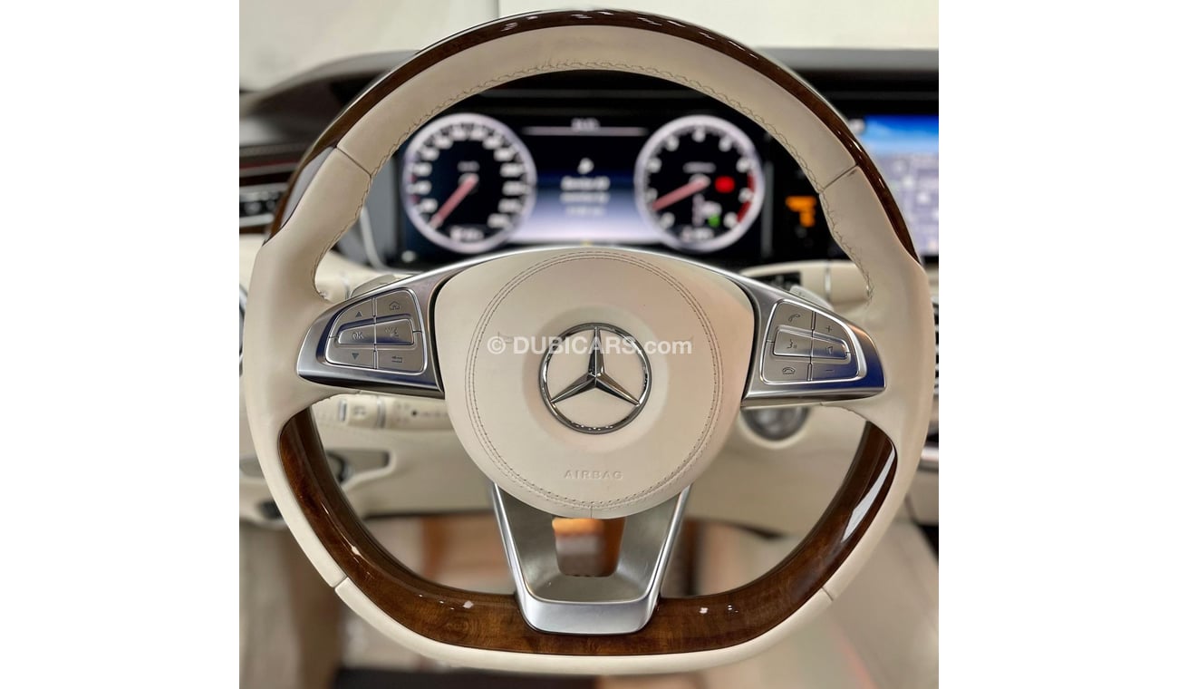 Mercedes-Benz S 500 Coupe 2016 Mercedes S500 4MATIC, Mercedes Service History, Warranty, GCC